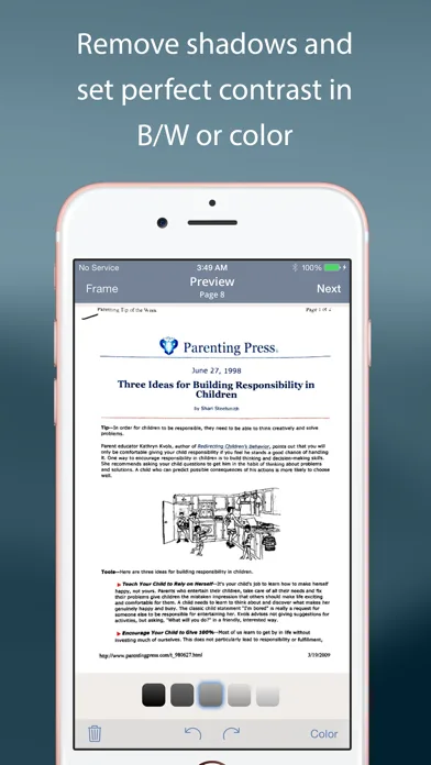 Турбоскан: PDF сканер screenshot 3