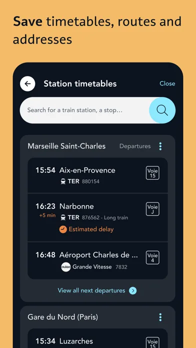 SNCF Connect: Trains & trajets screenshot 5