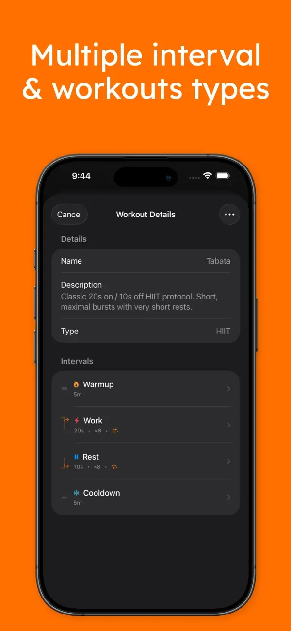 Таймер Тренувань Tabata screenshot 4