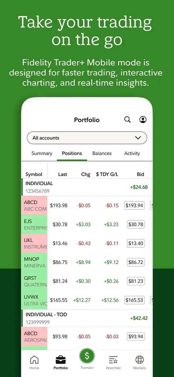 Fidelity Investments screenshot 5