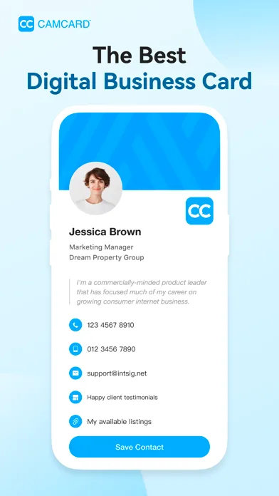 CamCard Asistente AI screenshot 1