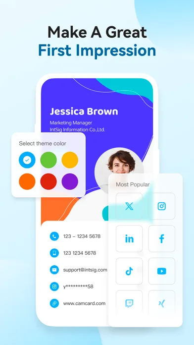 CamCard Asistente AI screenshot 2