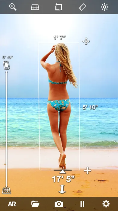 EasyMeasure - Regla de cámara screenshot 1
