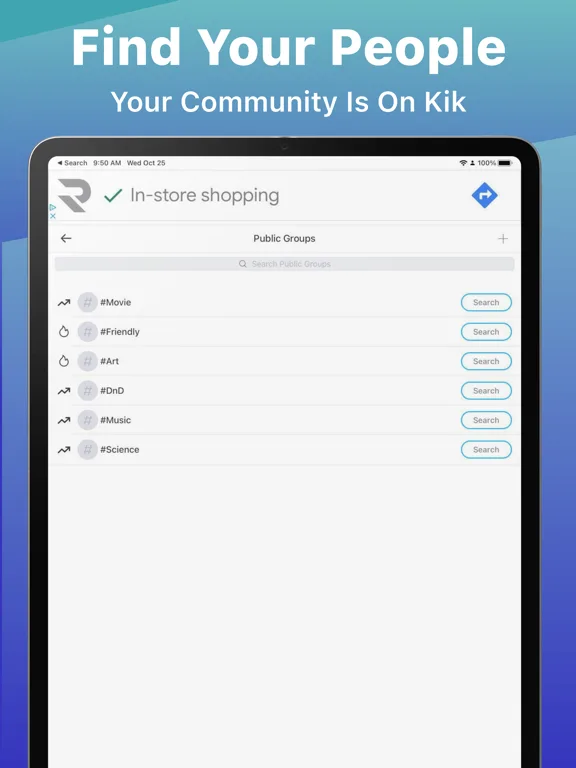 Kik Messaging & Chat App screenshot 3