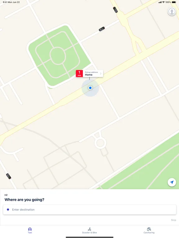Freenow by Lyft: más que taxi screenshot 1
