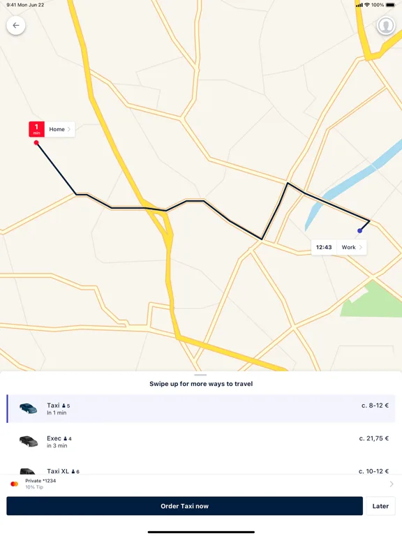Freenow by Lyft: más que taxi screenshot 2