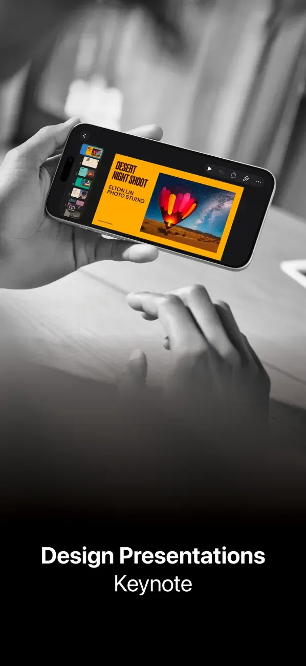 Keynote: diseña presentaciones screenshot 1