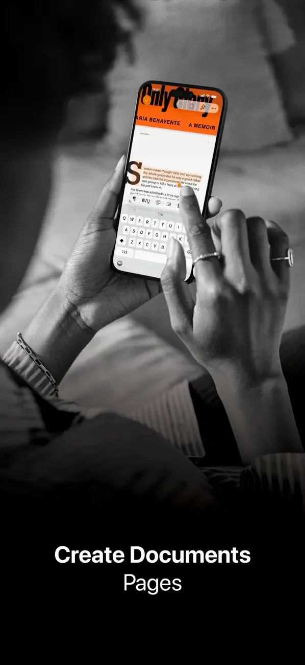 Pages: crea documentos screenshot 1