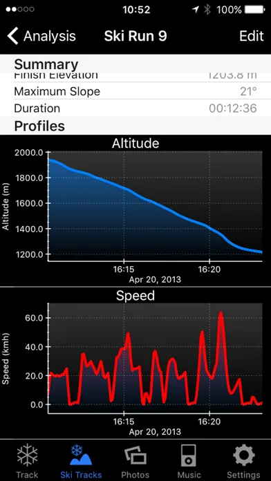 Ski Tracks screenshot 3