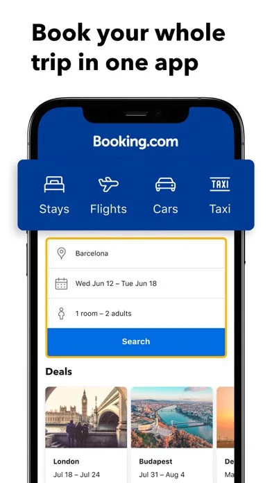 Booking.com бронирование жилья screenshot 1
