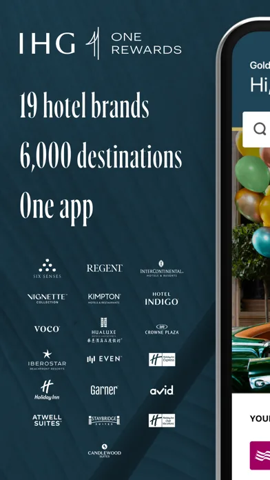 Отели IHG и вознаграждения screenshot 1