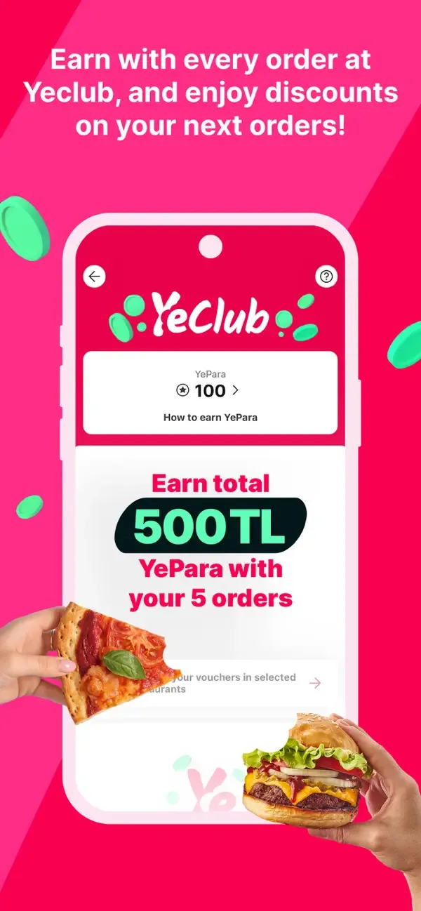 Yemeksepeti: Yemek & Market screenshot 5