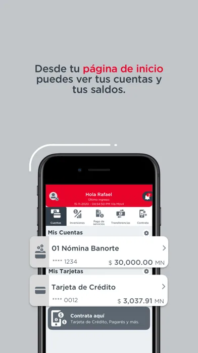 Banorte Móvil screenshot 3