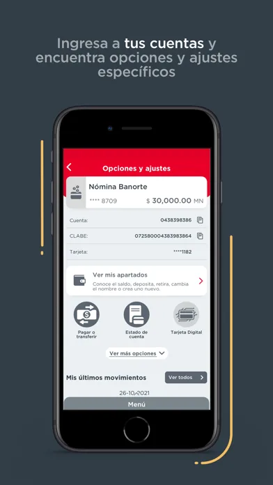 Banorte Móvil screenshot 4