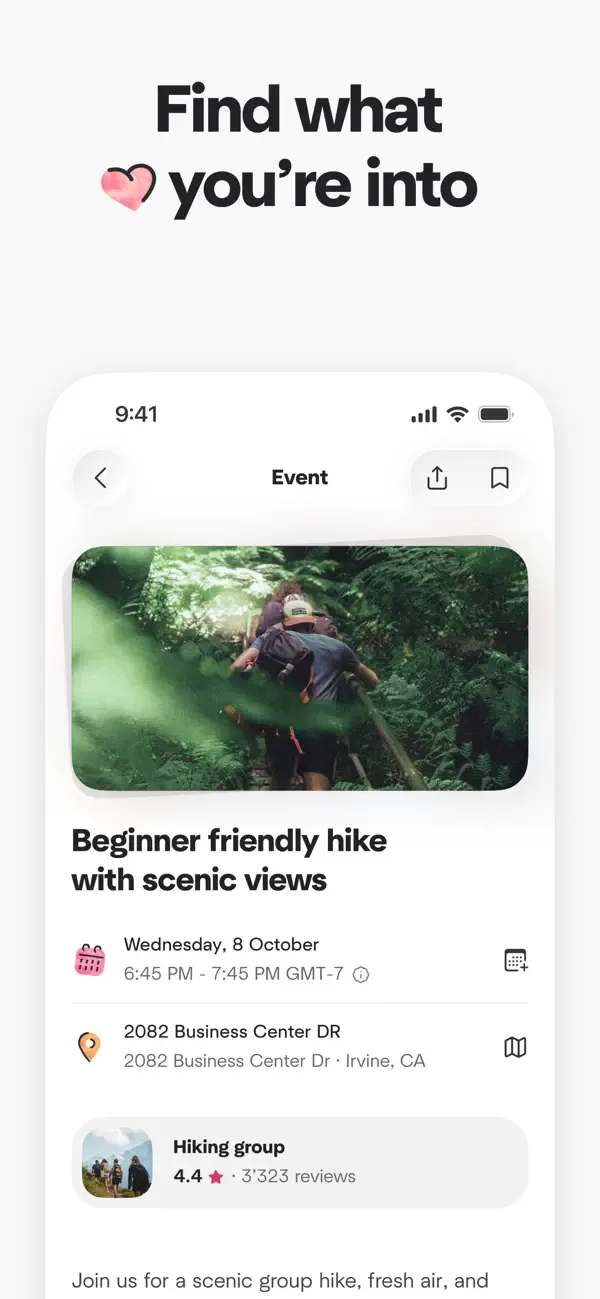 Meetup: группы и мероприятия screenshot 4