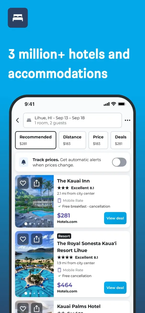 HotelsCombined - поиск отелей. screenshot 2