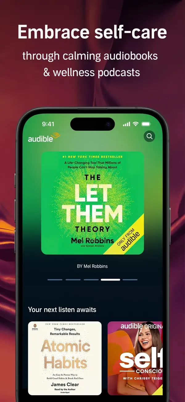 Audible: Audiolibros y podcast screenshot 3