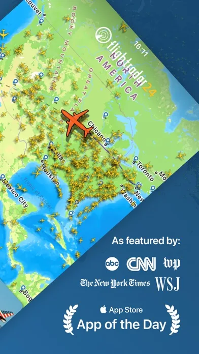 Flightradar24 Самолеты в мире screenshot 2