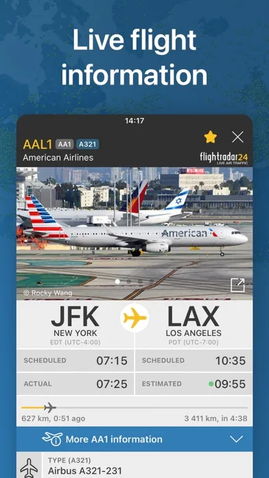 Flightradar24 Самолеты в мире screenshot 3