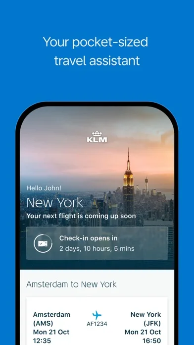 KLM — Забронируйте рейс screenshot 2