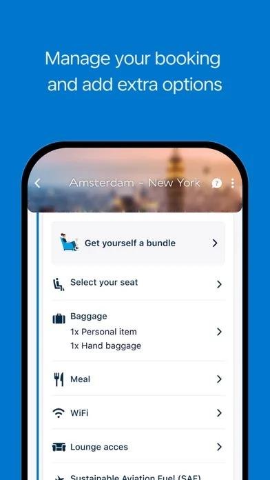 KLM — Забронируйте рейс screenshot 5