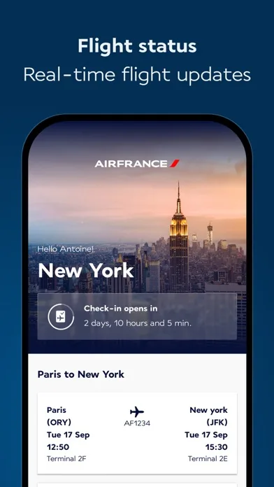 Air France - Reservar un vuelo screenshot 2