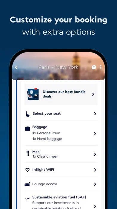 Air France - Reservar un vuelo screenshot 5