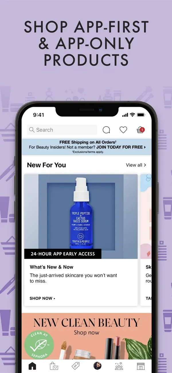Sephora Cosmetics Shopping App screenshot 2