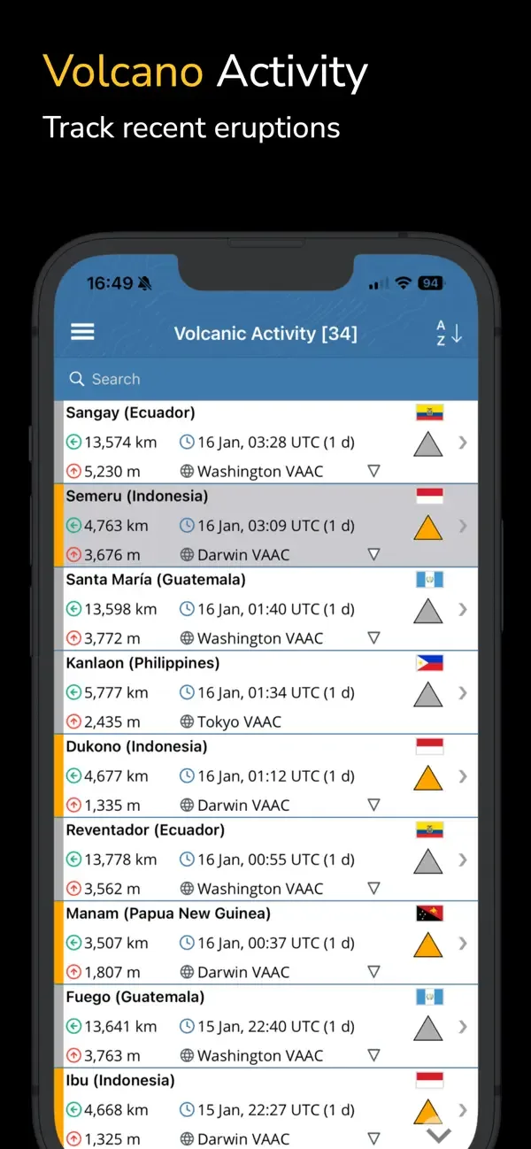 Землетрясение+ Карта, Инфо screenshot 5