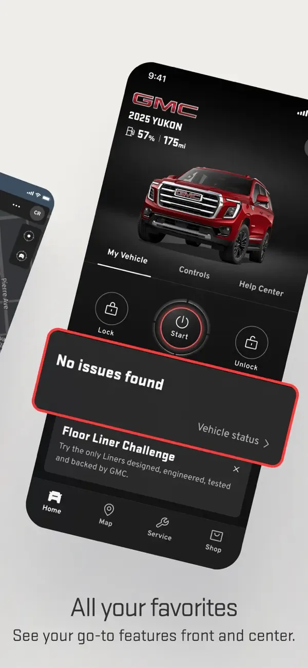 myGMC screenshot 2