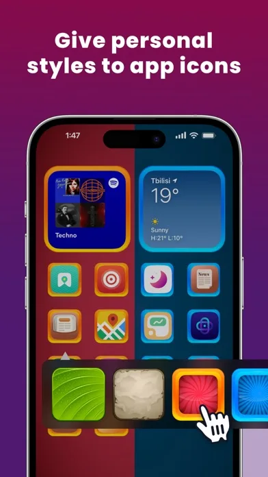 Icon Skins - фоны для экрана screenshot 2