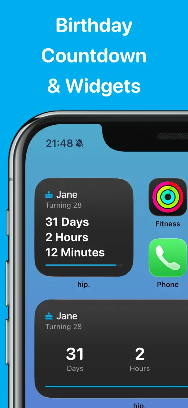 Hip: Birthday Calendar App screenshot 2
