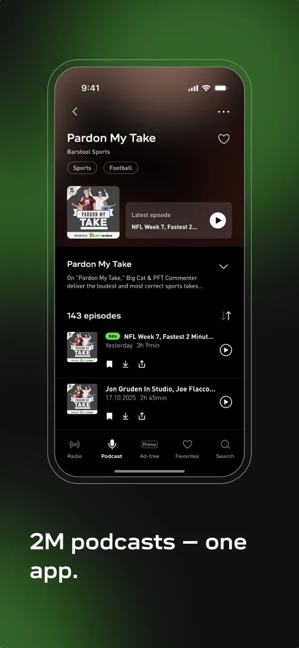 radio.net - radio and podcast screenshot 5
