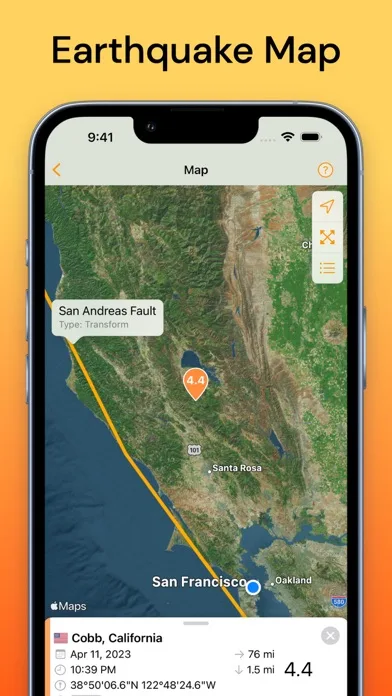 Earthquake Alerts by QuakeFeed screenshot 4