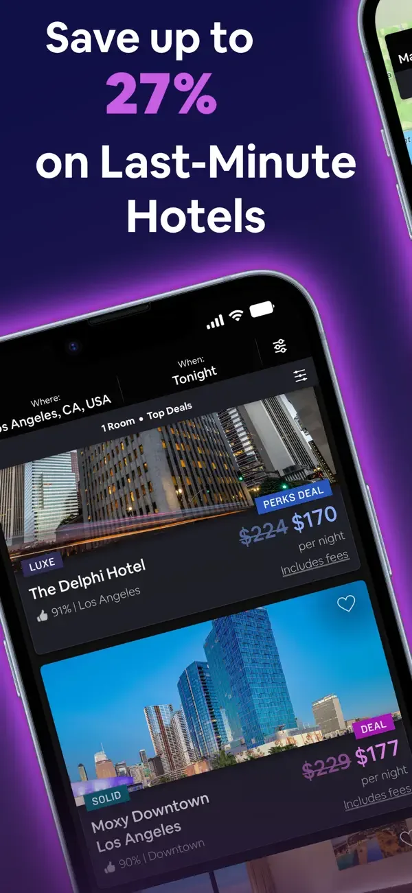 Hotel Tonight: Отличные цены screenshot 1
