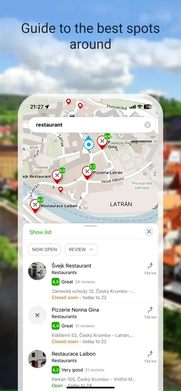 Mapy.com: Mapas y Tracker GPS screenshot 3