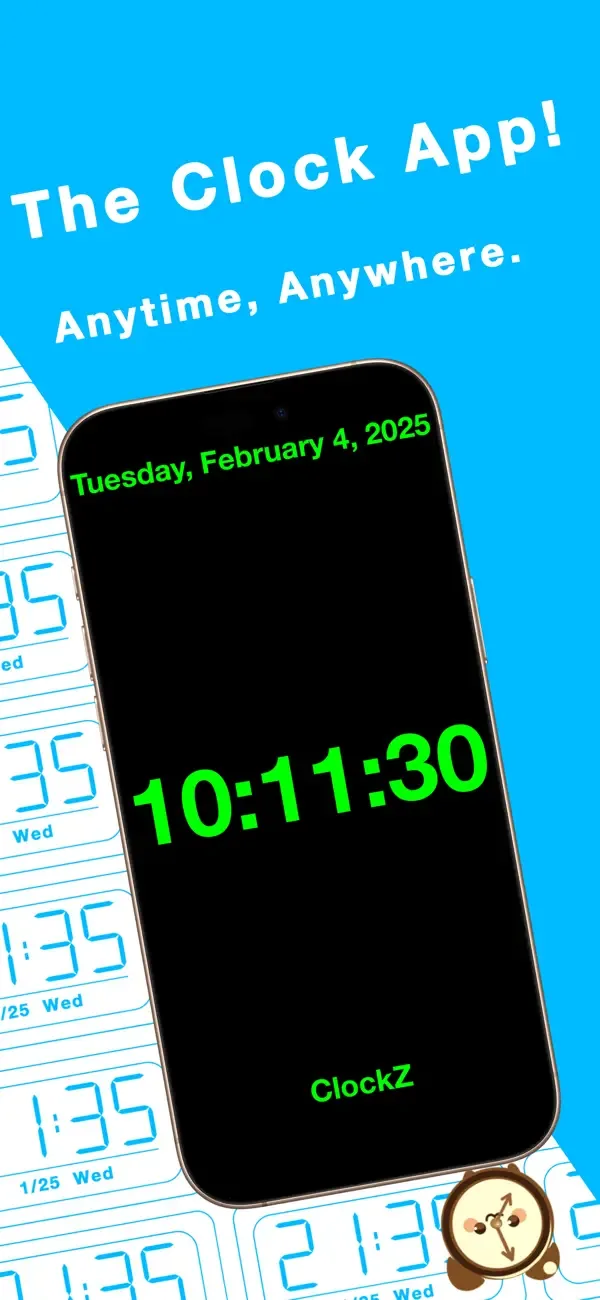 ClockZ | Reloj + despertador screenshot 1