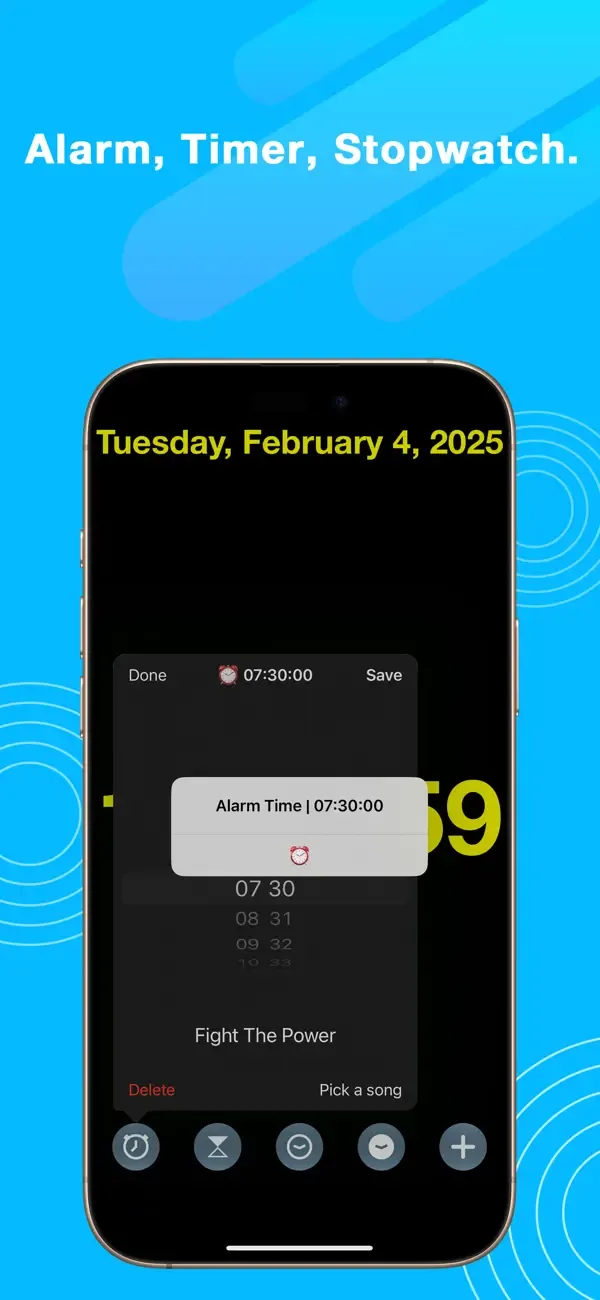 ClockZ | Reloj + despertador screenshot 3