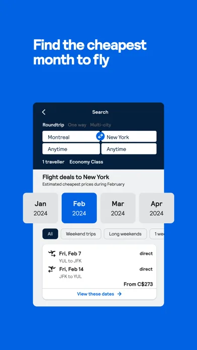 Skyscanner screenshot 3