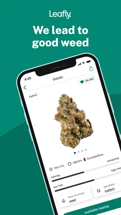 Leafly: Find Weed Near You screenshot 1