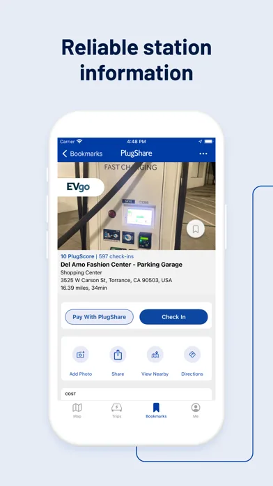 PlugShare: Estaciones VE screenshot 2