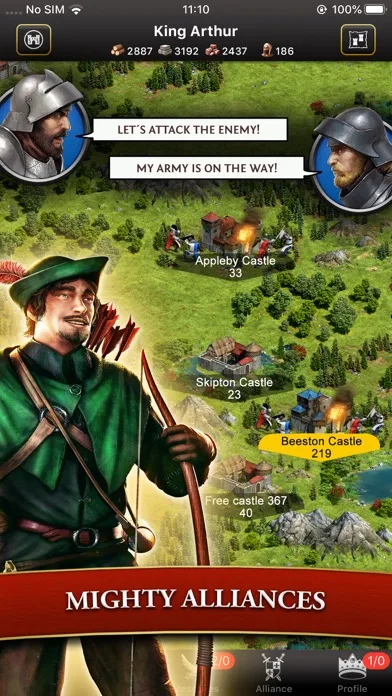 Lords & Knights - Mobile Kings screenshot 3