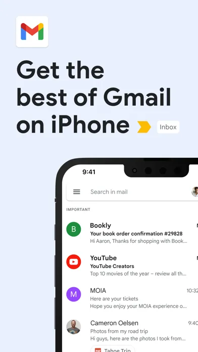 Gmail – почта от Google screenshot 1