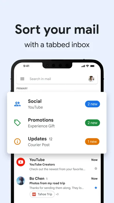 Gmail – почта от Google screenshot 2