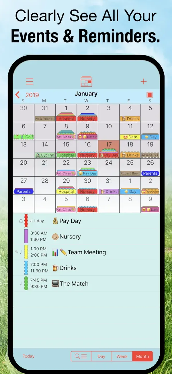 Календарь MyBestLife screenshot 3