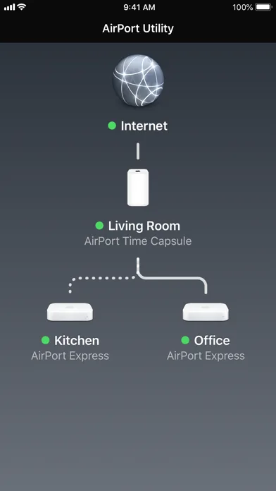 AirPort-утилита screenshot 1