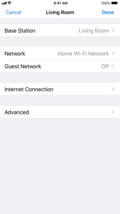 AirPort-утилита screenshot 2