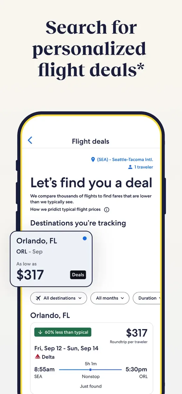 Expedia: viaje, hotel, vuelo screenshot 4