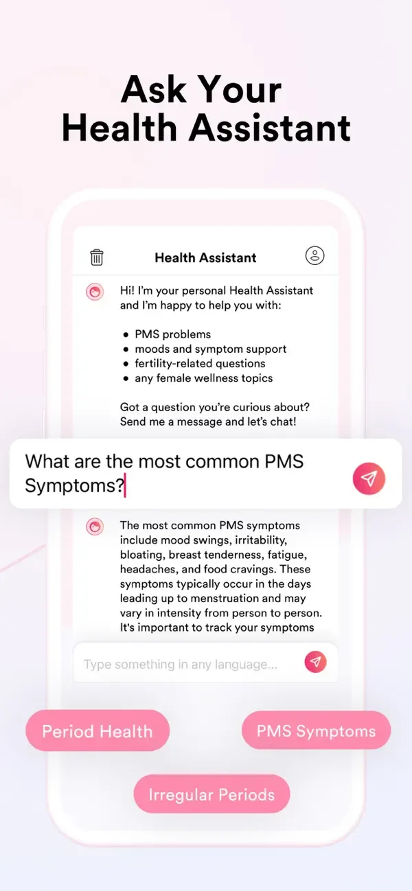 IVY Menstrual App screenshot 3