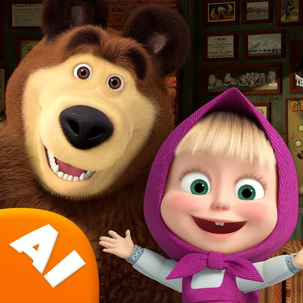 Masha y el Oso AI Niños